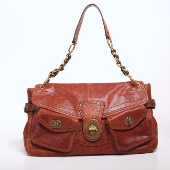 Coach whiskey Vachetta Leather Leigh 65th Anniversary Legacy Bag #11128 - Picture 7 of 9